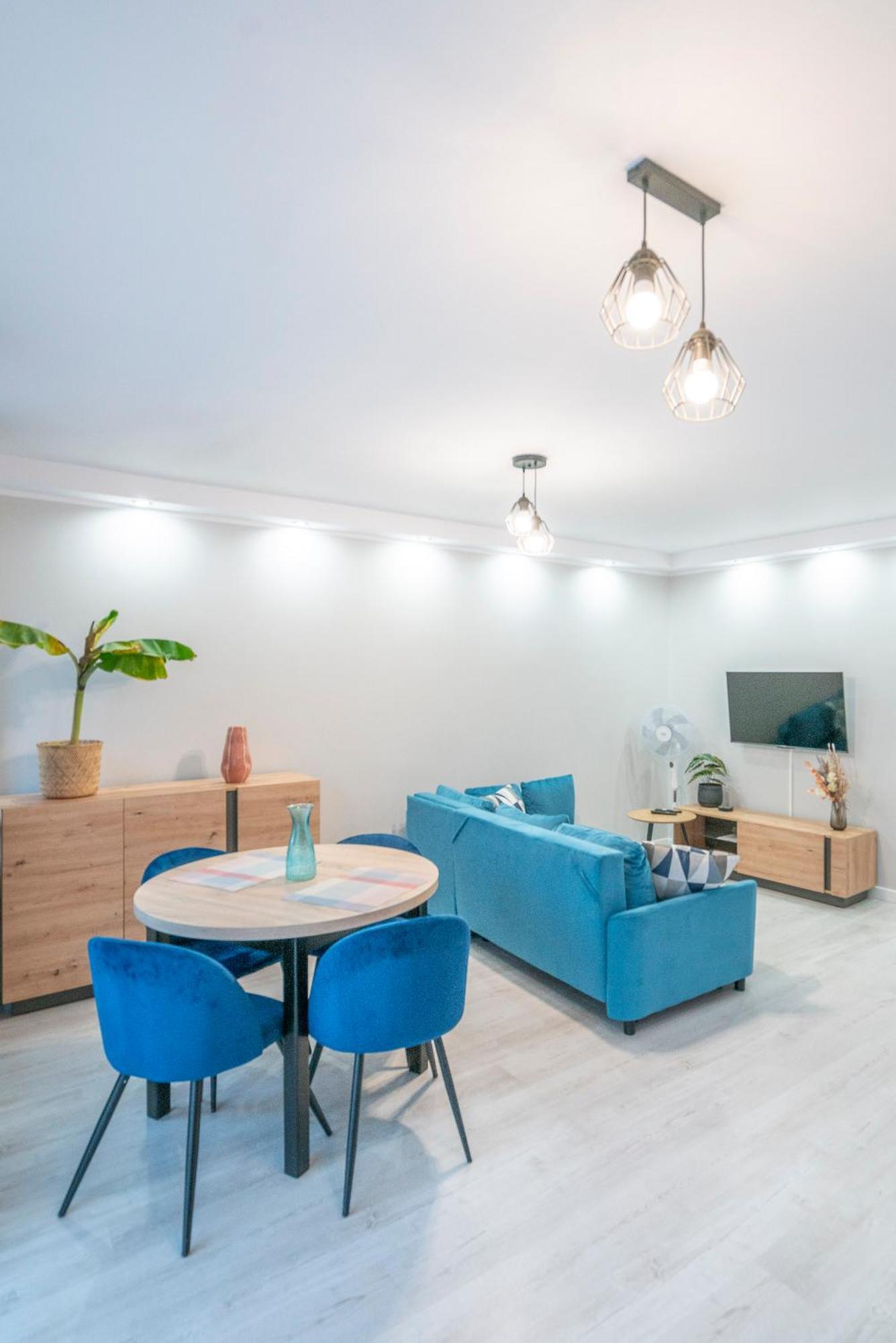 Stylowy Apartament Blue Self Check In 24H Wrocław Eksteriør billede